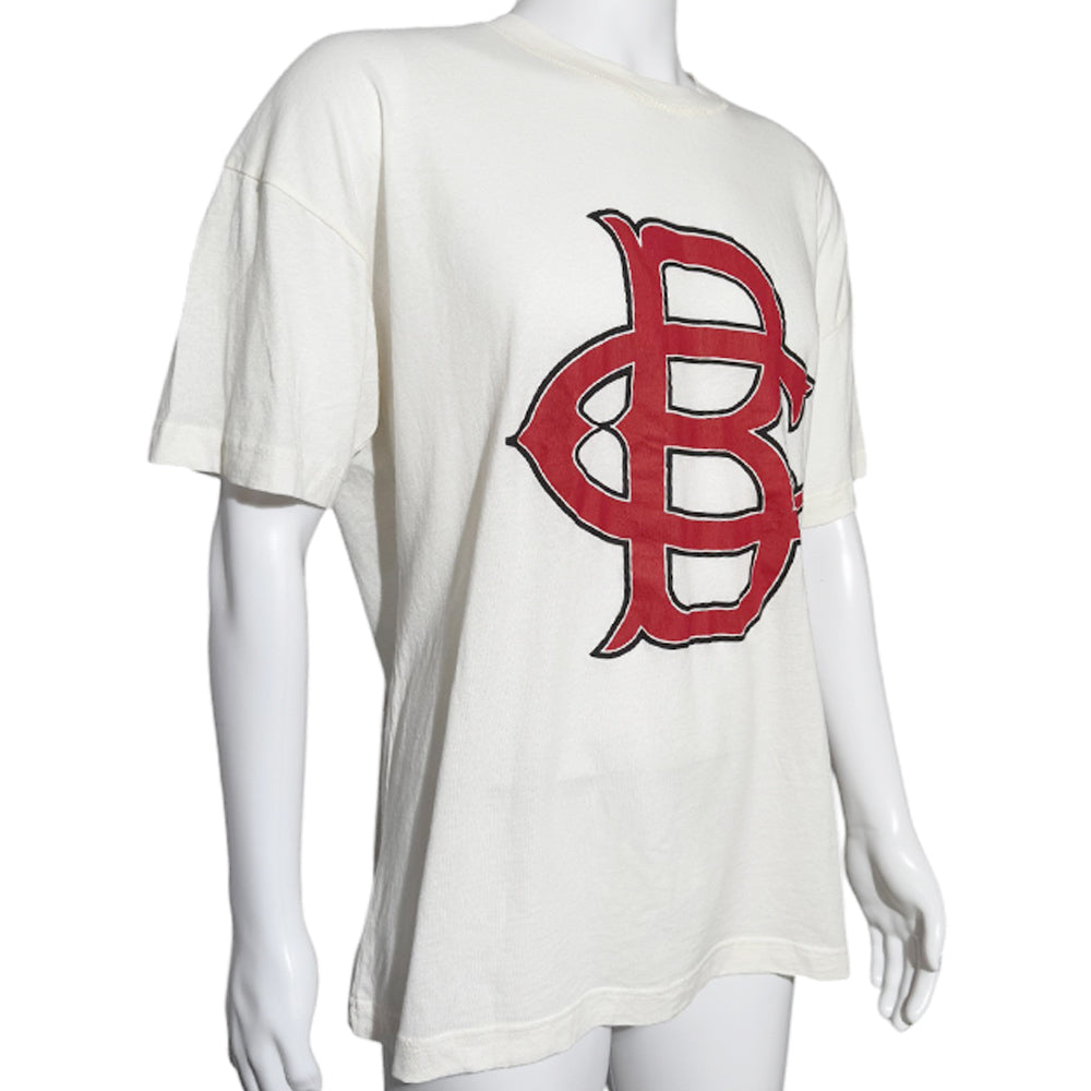 COLE BUXTON CB Baseball White T-Shirt Size Medium LHQ538