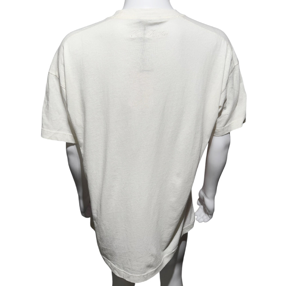 COLE BUXTON CB Baseball White T-Shirt Size Medium LHQ538