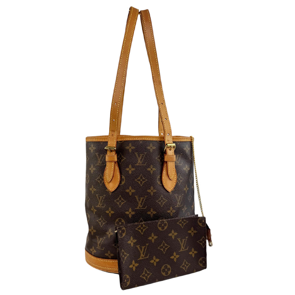 LOUIS VUITTON Bucket PM Monogram Bag LHQ553