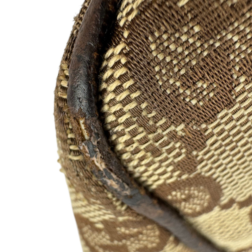 GUCCI GG Brown Canvas Shoulder Tote Bag LHQ556