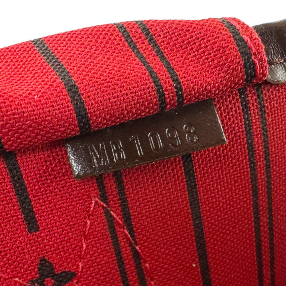 LOUIS VUITTON Neverfull PM Damier Ebene Tote Shoulder Bag LHQ566