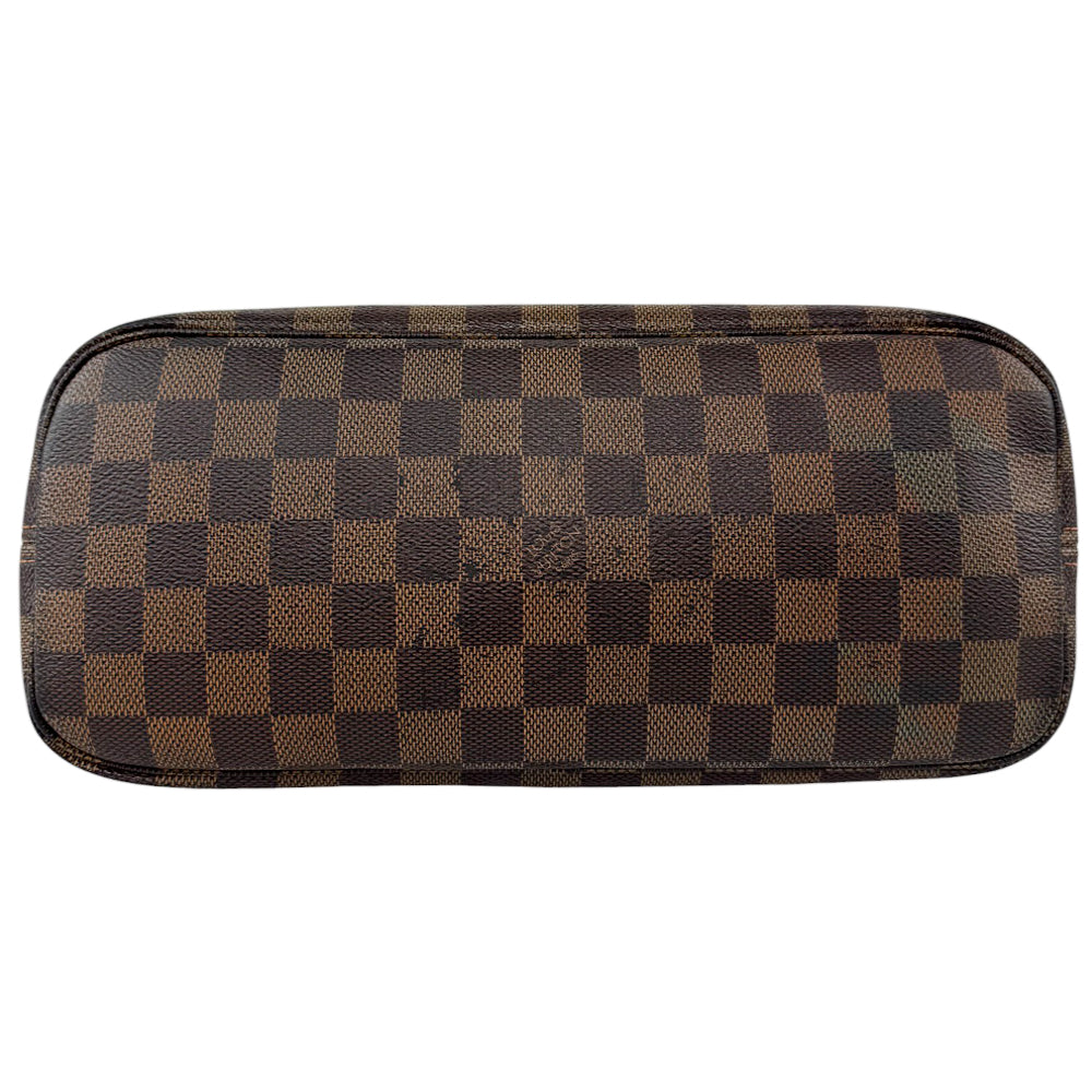 LOUIS VUITTON Neverfull PM Damier Ebene Tote Shoulder Bag LHQ566