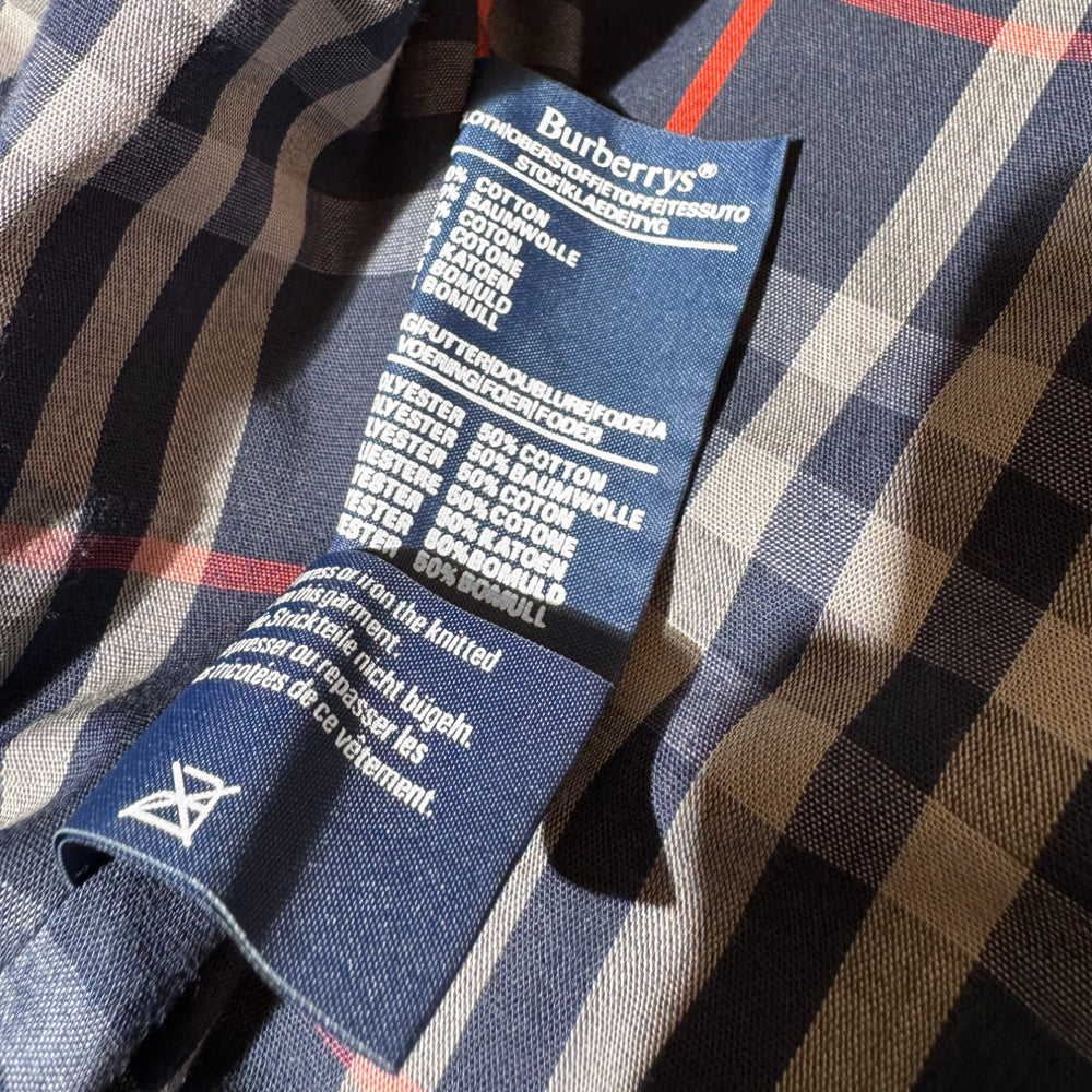 BURBERRY Navy Blue Mens Jacket Size Small LHQ567