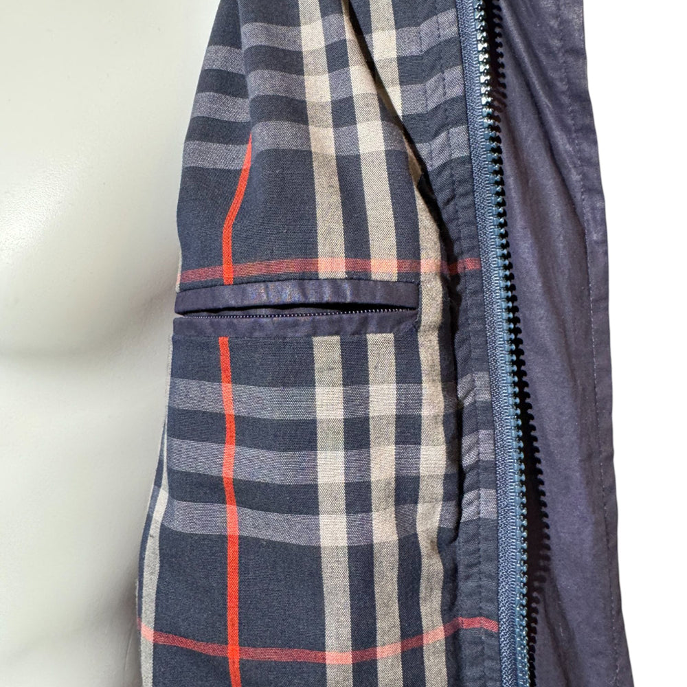 BURBERRY Navy Blue Mens Jacket Size Small LHQ567