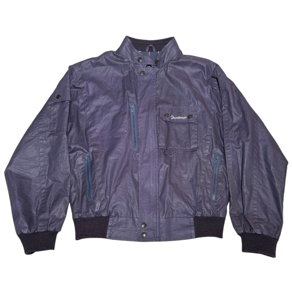 BURBERRY Navy Blue Mens Jacket Size Small LHQ567