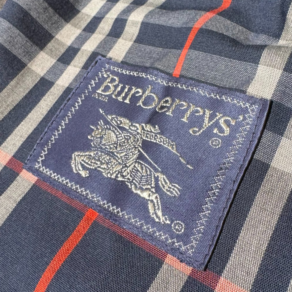 BURBERRY Navy Blue Mens Jacket Size Small LHQ567