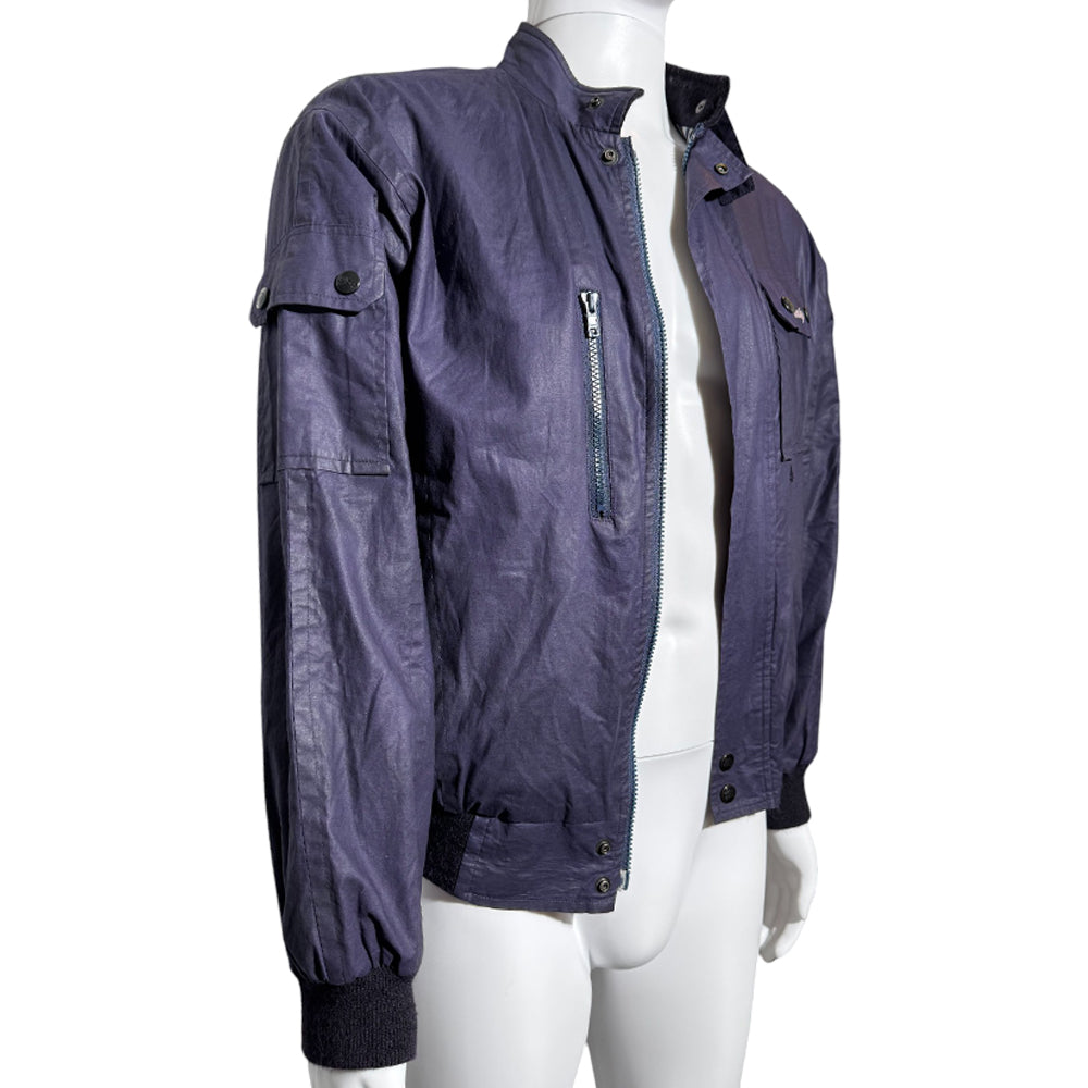 BURBERRY Navy Blue Mens Jacket Size Small LHQ567