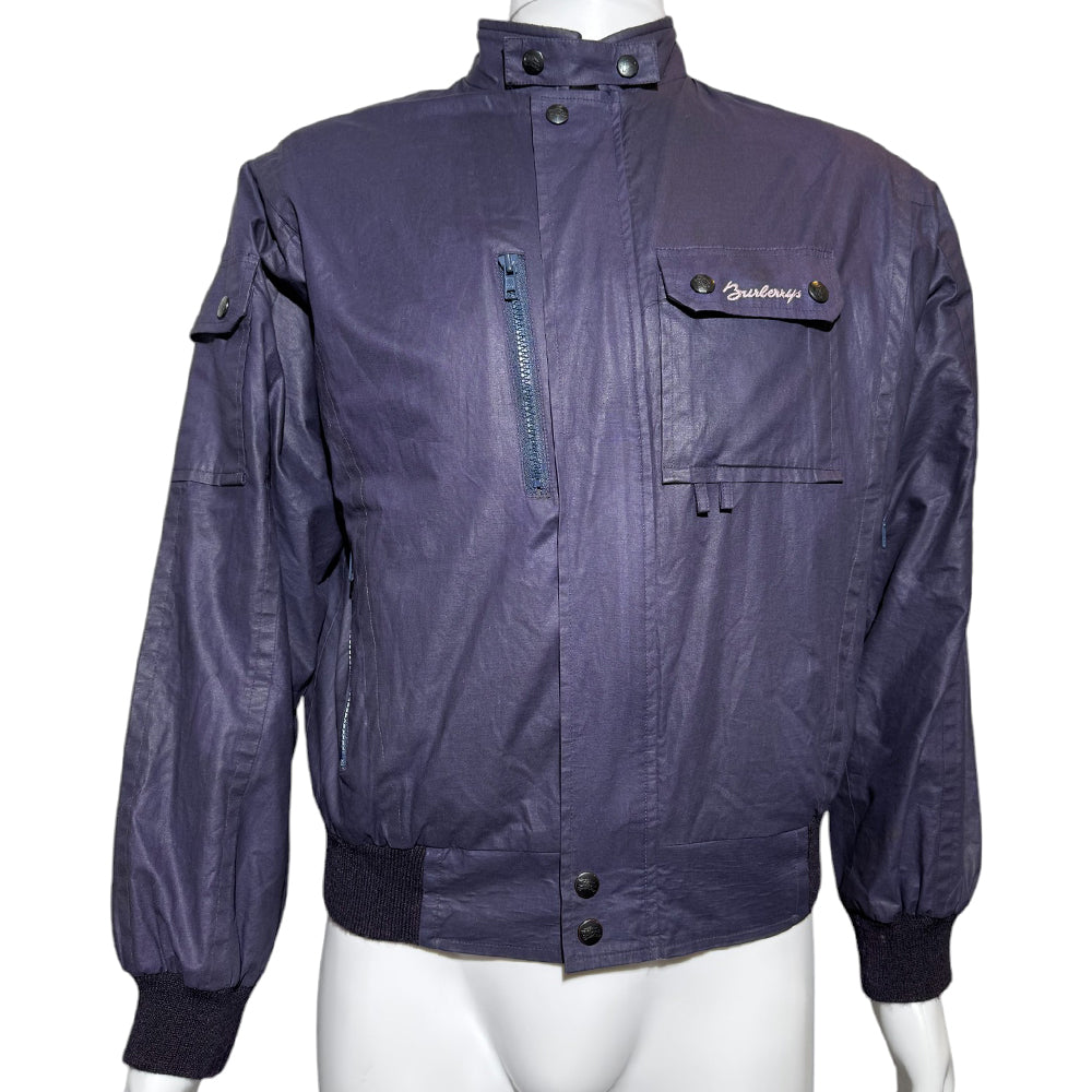 BURBERRY Navy Blue Mens Jacket Size Small LHQ567