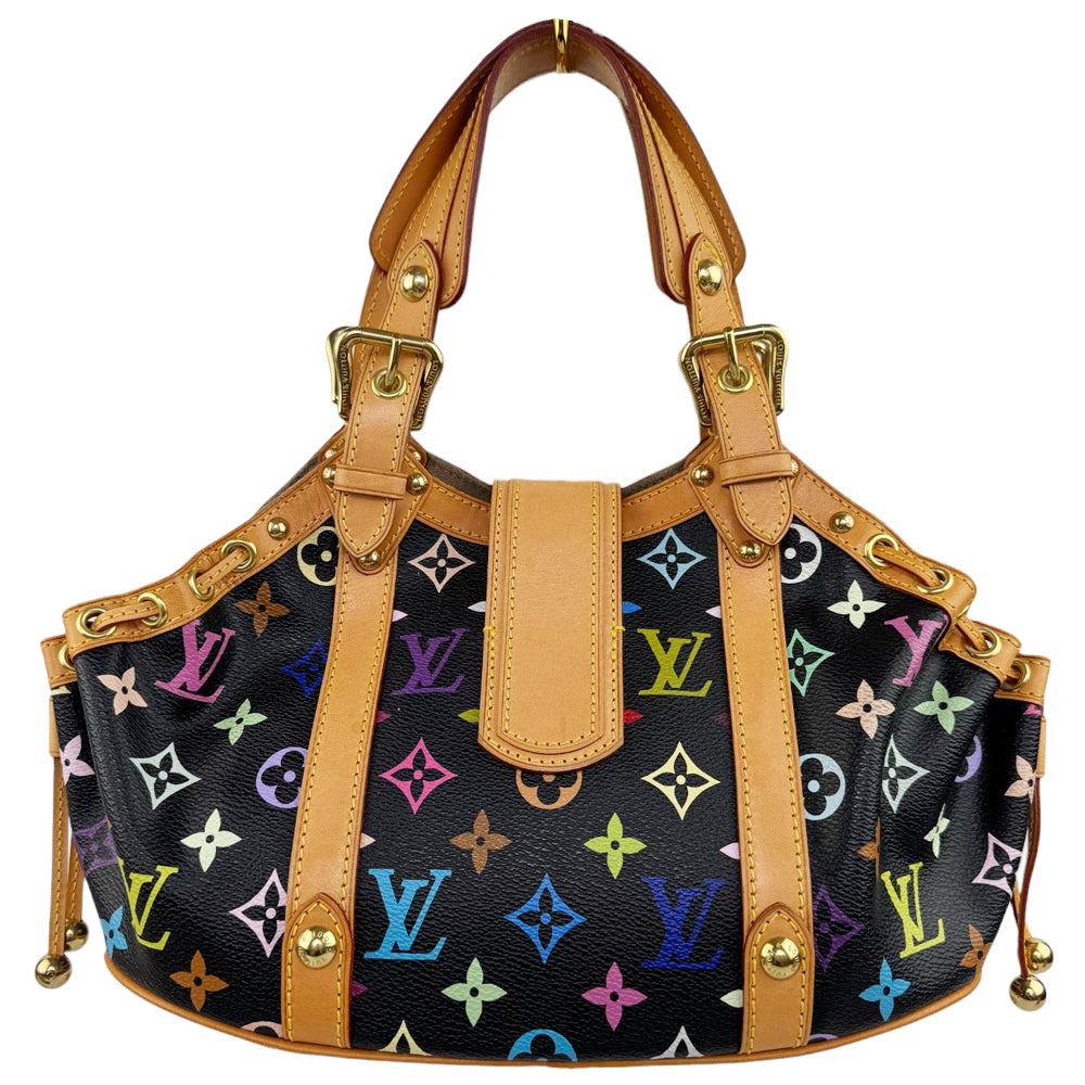 LOUIS VUITTON Theda GM Takashi Murakami Handbag LHQ570