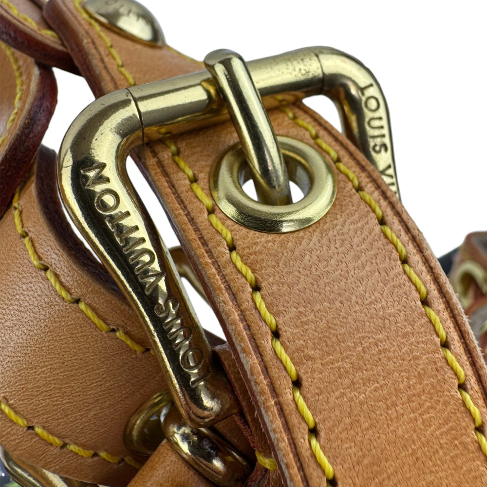 LOUIS VUITTON Theda GM Takashi Murakami Handbag LHQ570