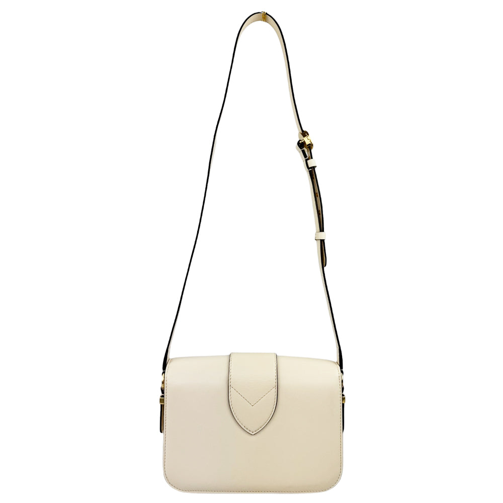 LOUIS VUITTON Cream LV Pont 9 Shoulder Bag LHQ573
