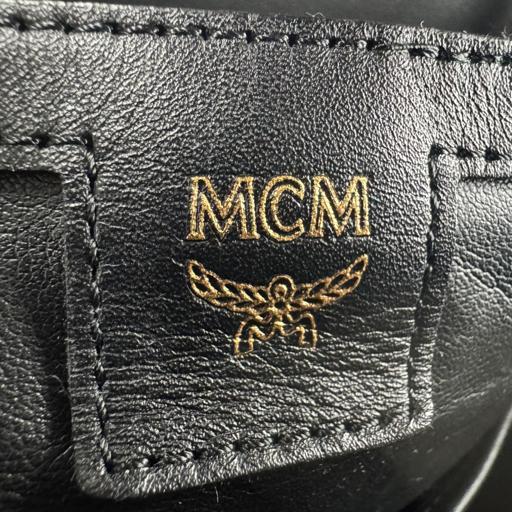 MCM Brown Leather Backpack LHQ574