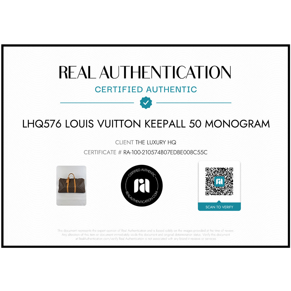 LOUIS VUITTON Keepall 50 Monogram LHQ576