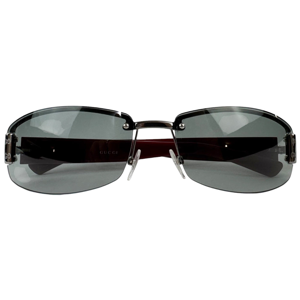 GUCCI GG Rimless Red Sunglasses LHQ578