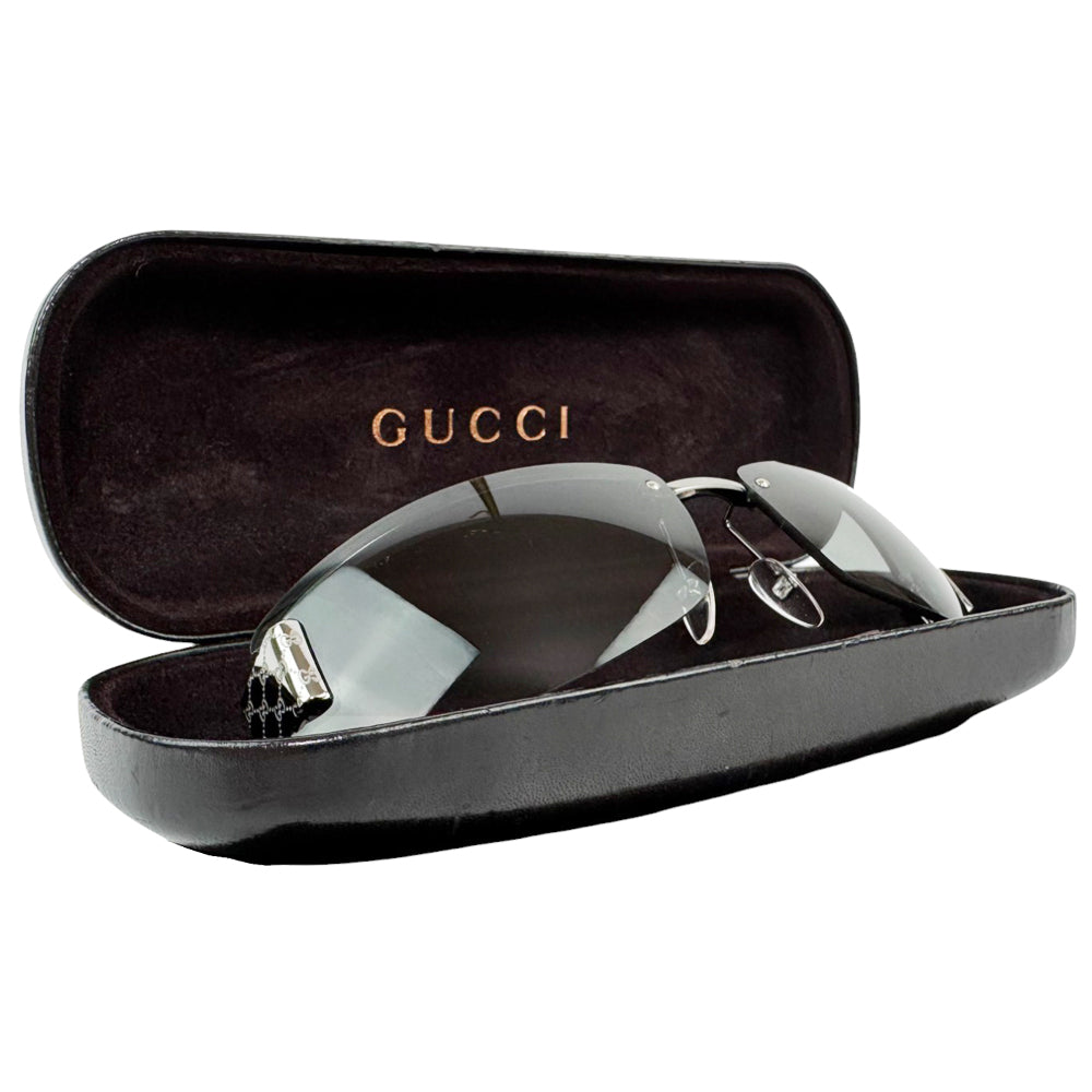 GUCCI GG Rimless Red Sunglasses LHQ578