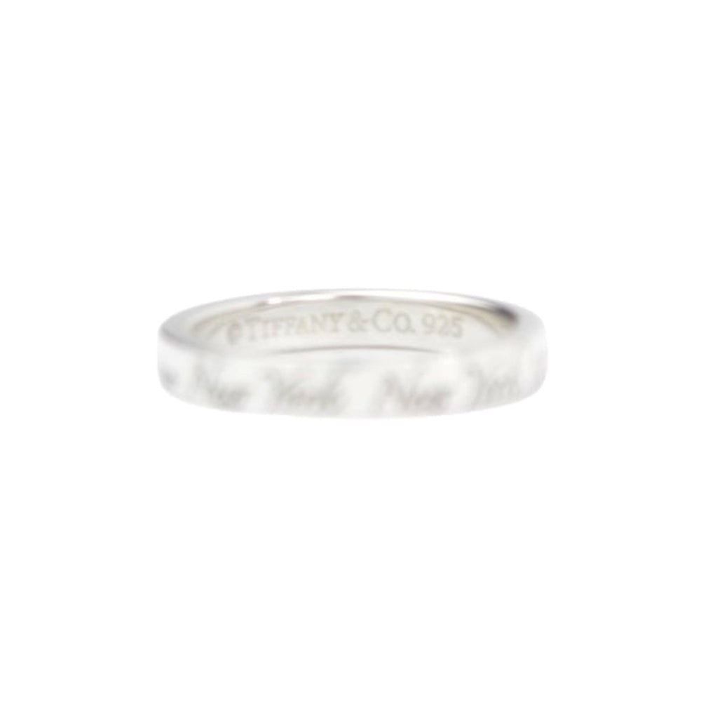 TIFFANY & Co Notes New York Ring Size J LHQ581
