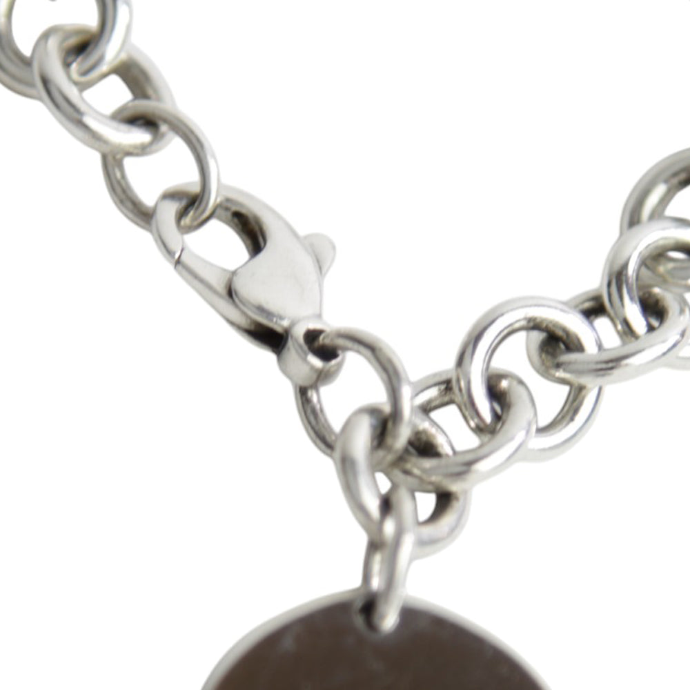 TIFFANY & Co. Circular Return To Silver Bracelet LHQ582