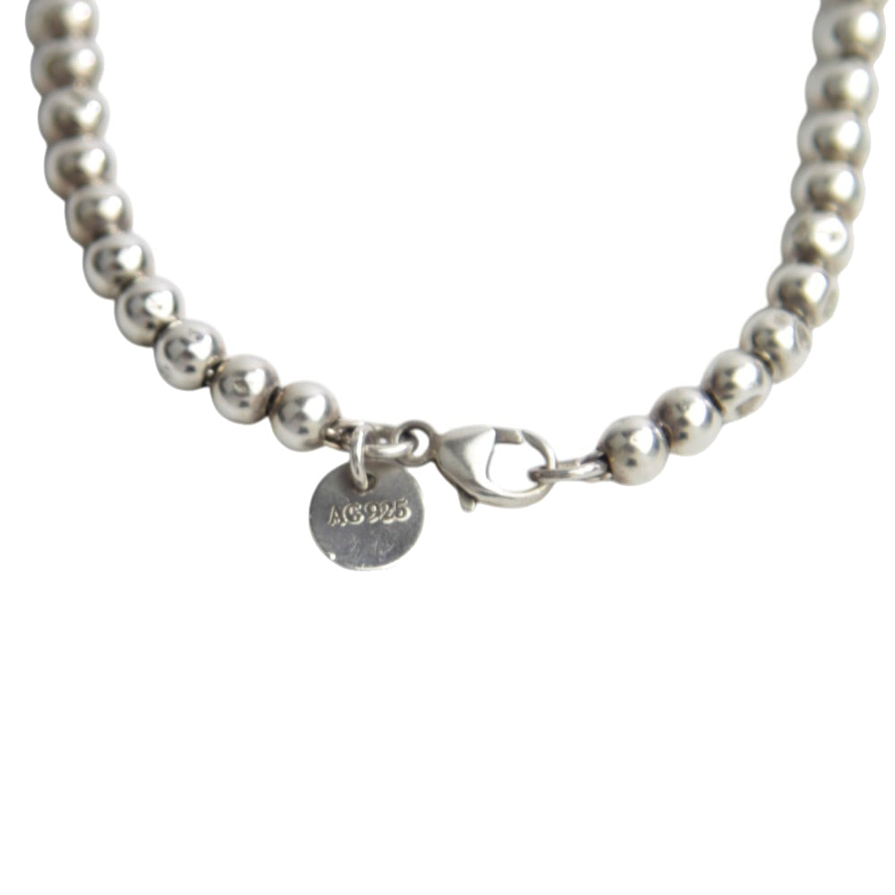 TIFFANY & CO Blue Heart Ball Return To Bracelet LHQ587
