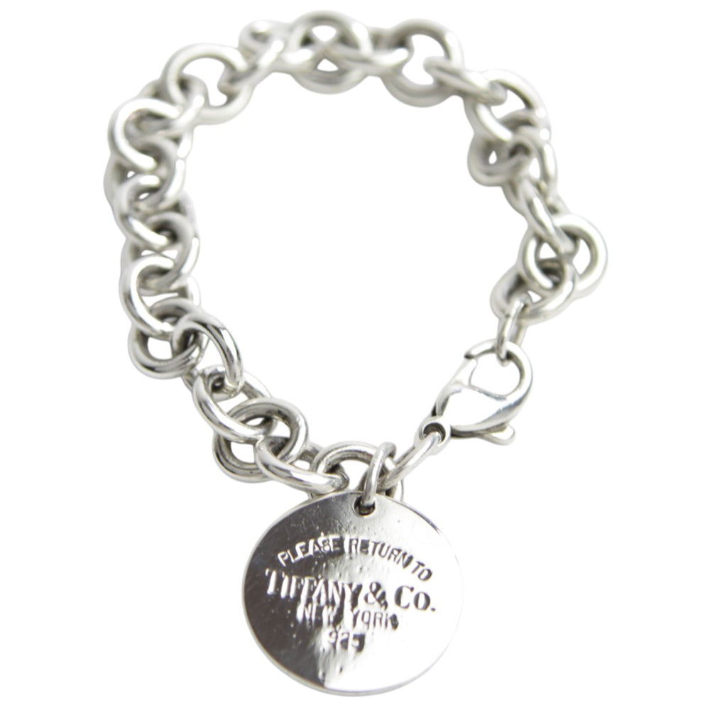 TIFFANY & CO Circle Tag Return To Bracelet LHQ603