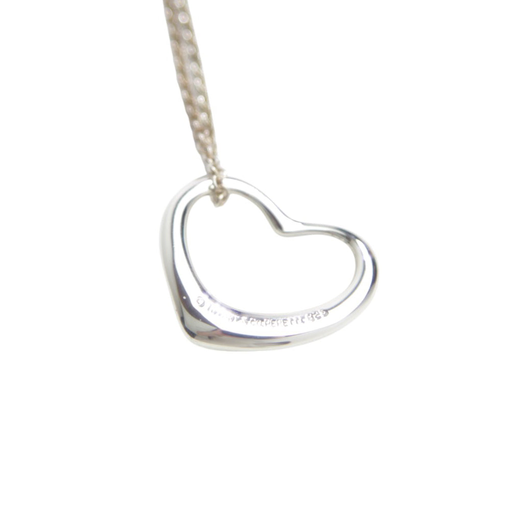 TIFFANY & CO Open Heart Necklace LHQ619