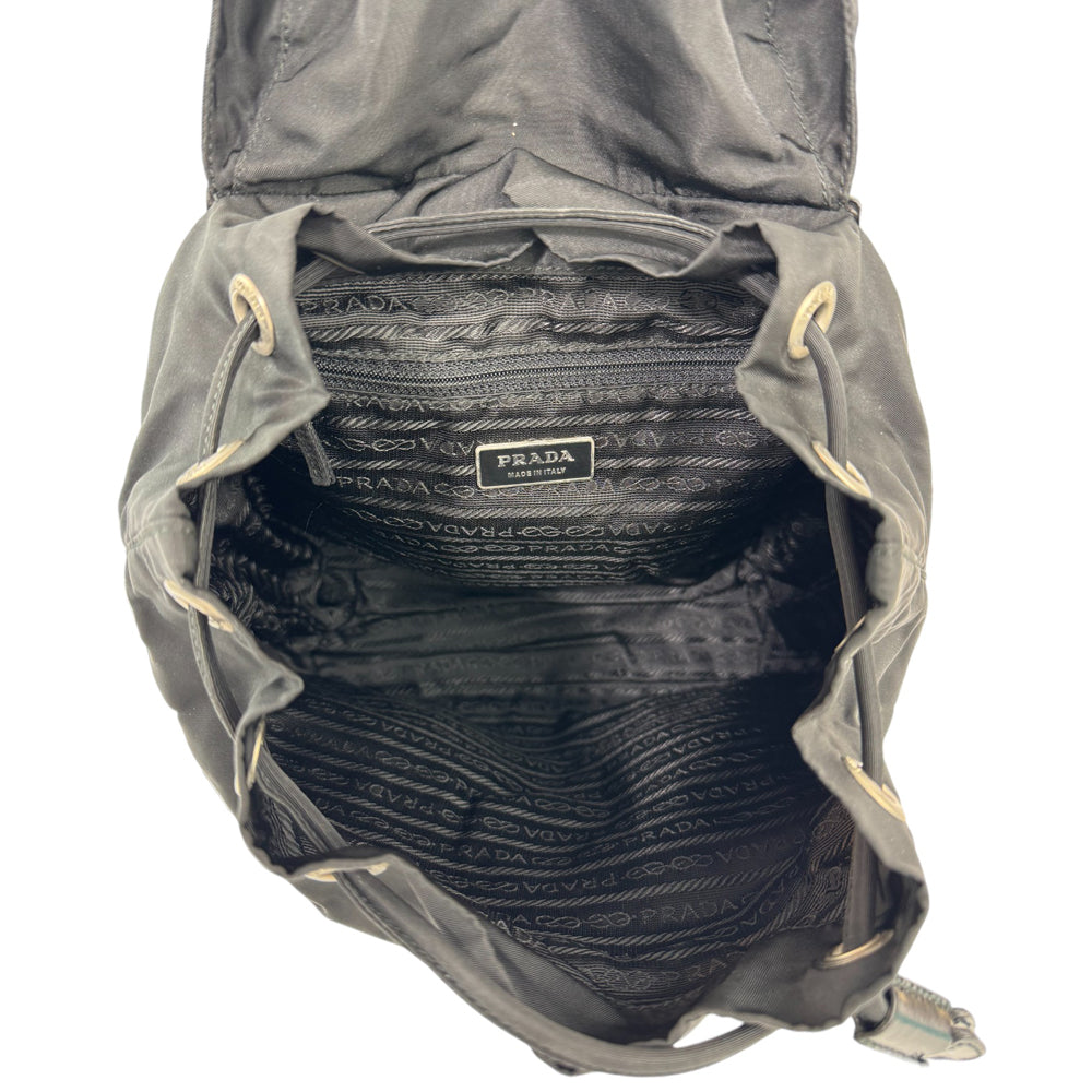 PRADA Black Nylon Backpack LHQ627