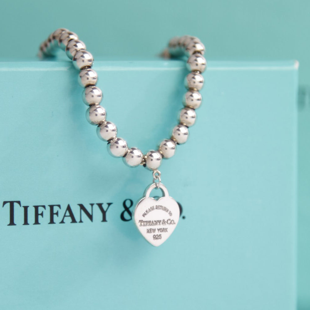 TIFFANY & CO Pink Return To Bead Bracelet LHQ630