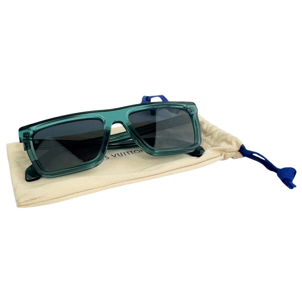 LOUIS VUITTON Aqua Square Sunglasses LHQ633