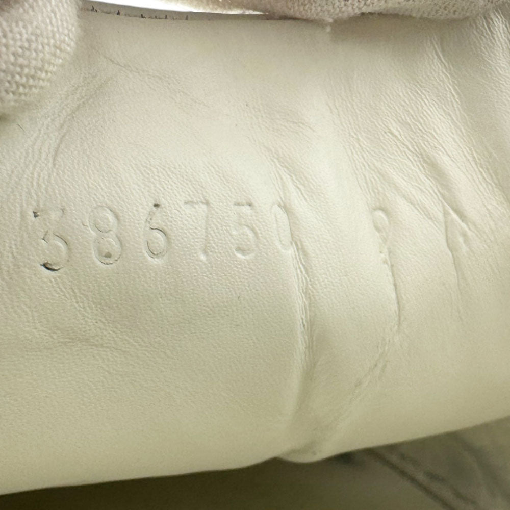 GUCCI White Leather Ace Trainers Size 9 UK LHQ643