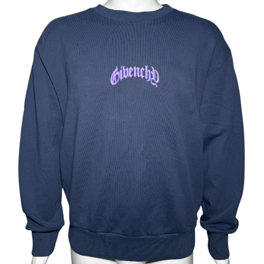 GIVENCHY Navy Sweatshirt Jumper Size M LHQ648
