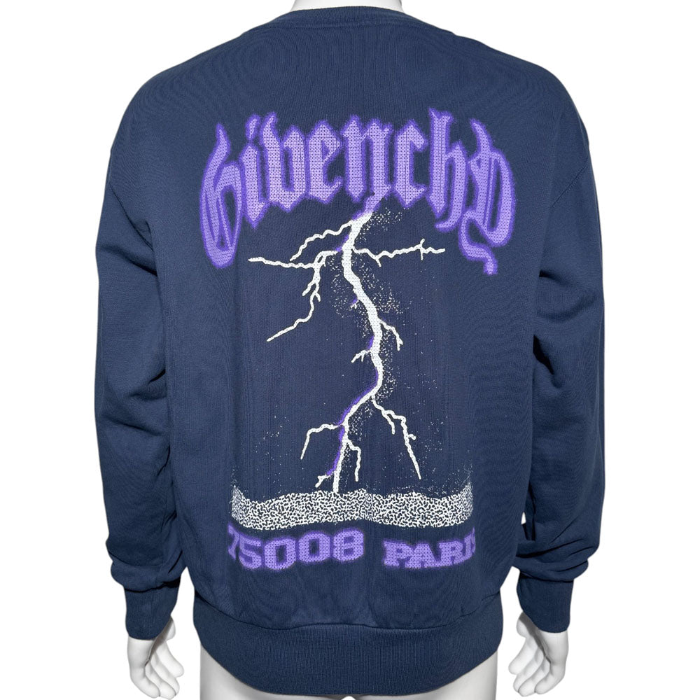 GIVENCHY Navy Sweatshirt Jumper Size M LHQ648