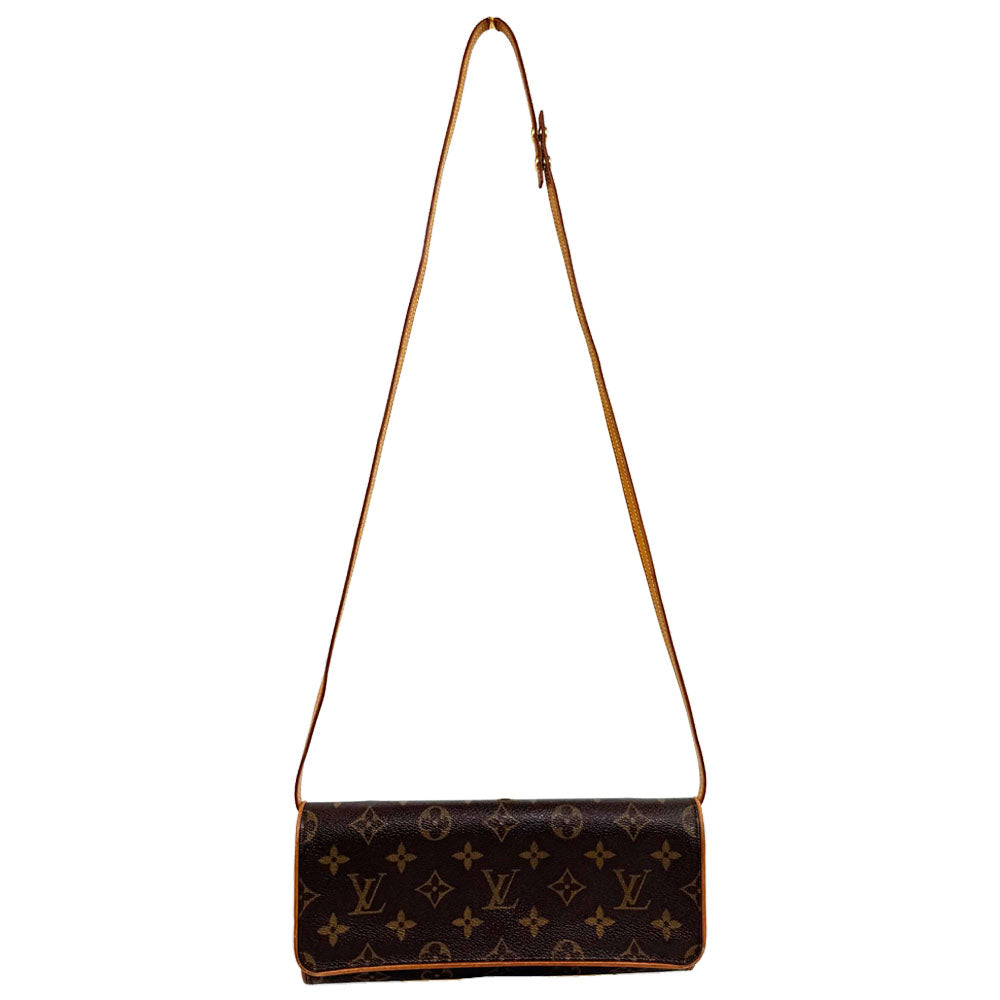 LOUIS VUITTON Pochette Twin GM Monogram Shoulder Bag LHQ662