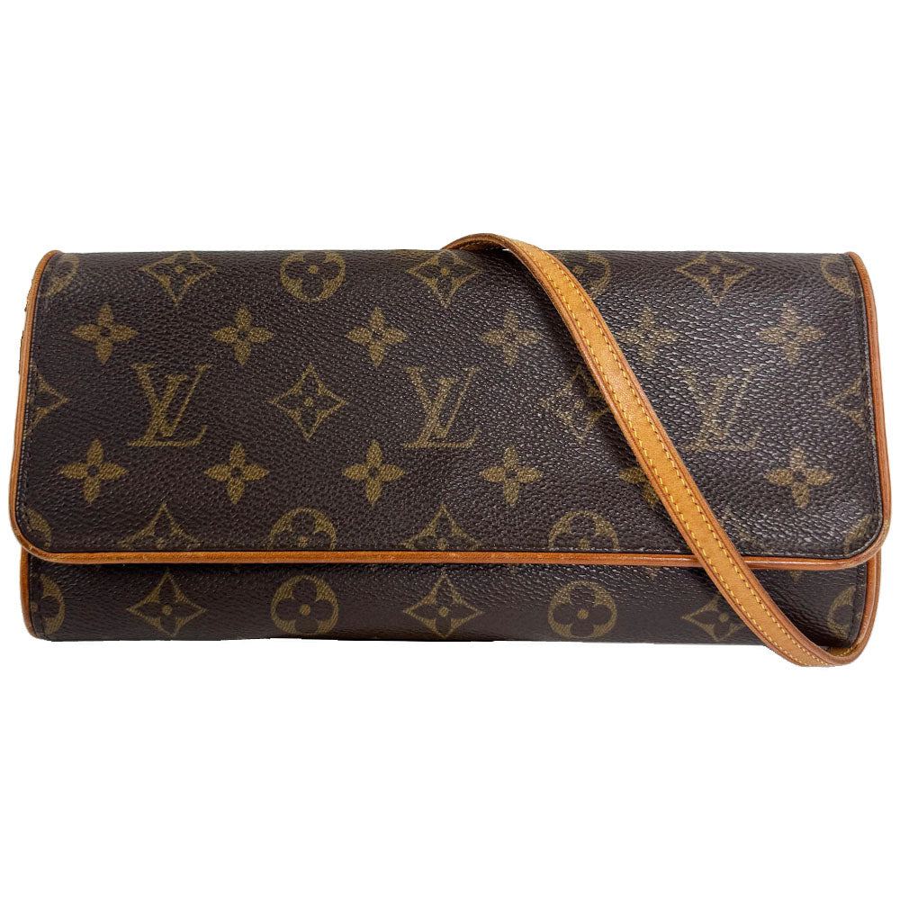 LOUIS VUITTON Pochette Twin GM Monogram Shoulder Bag LHQ662