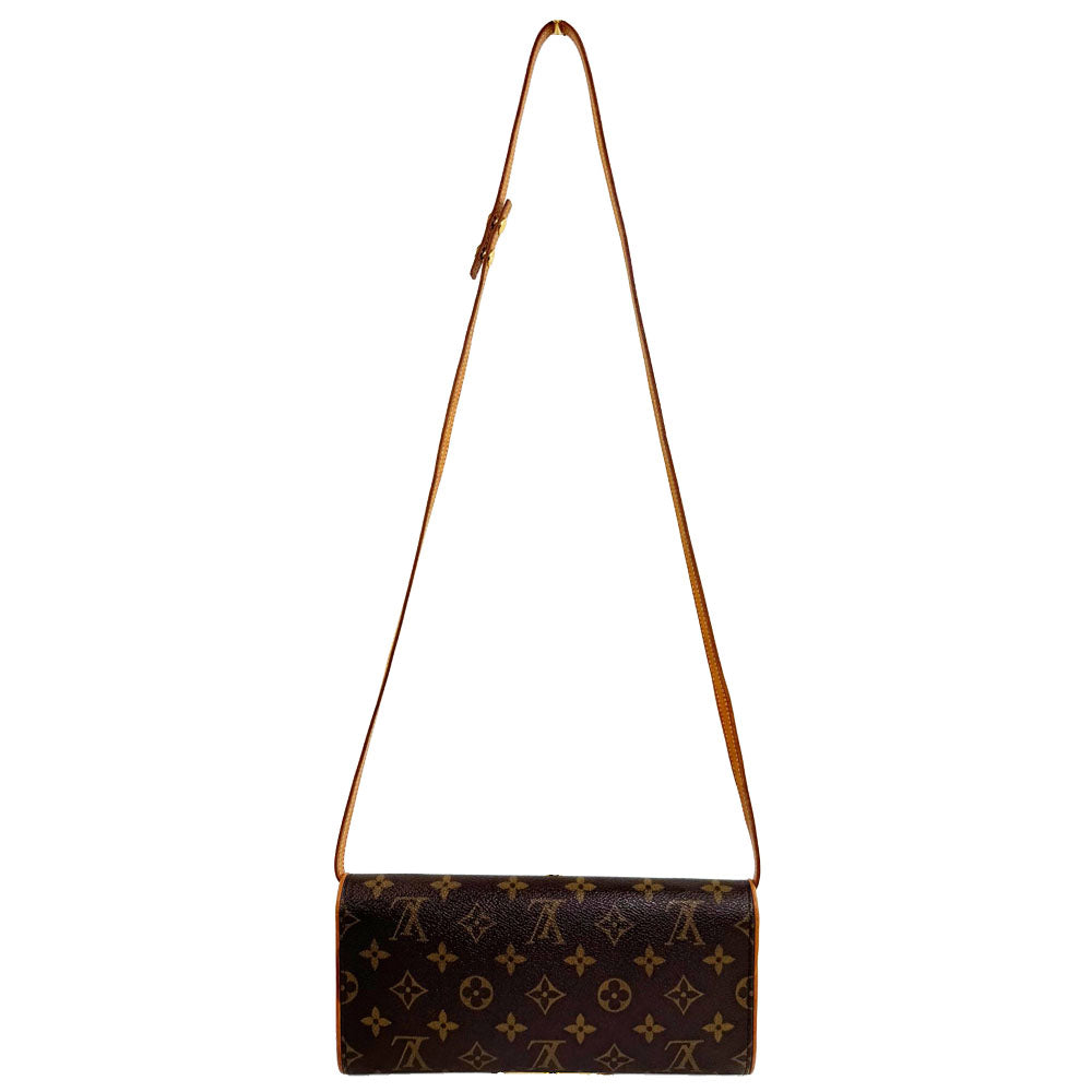 LOUIS VUITTON Pochette Twin GM Monogram Shoulder Bag LHQ662