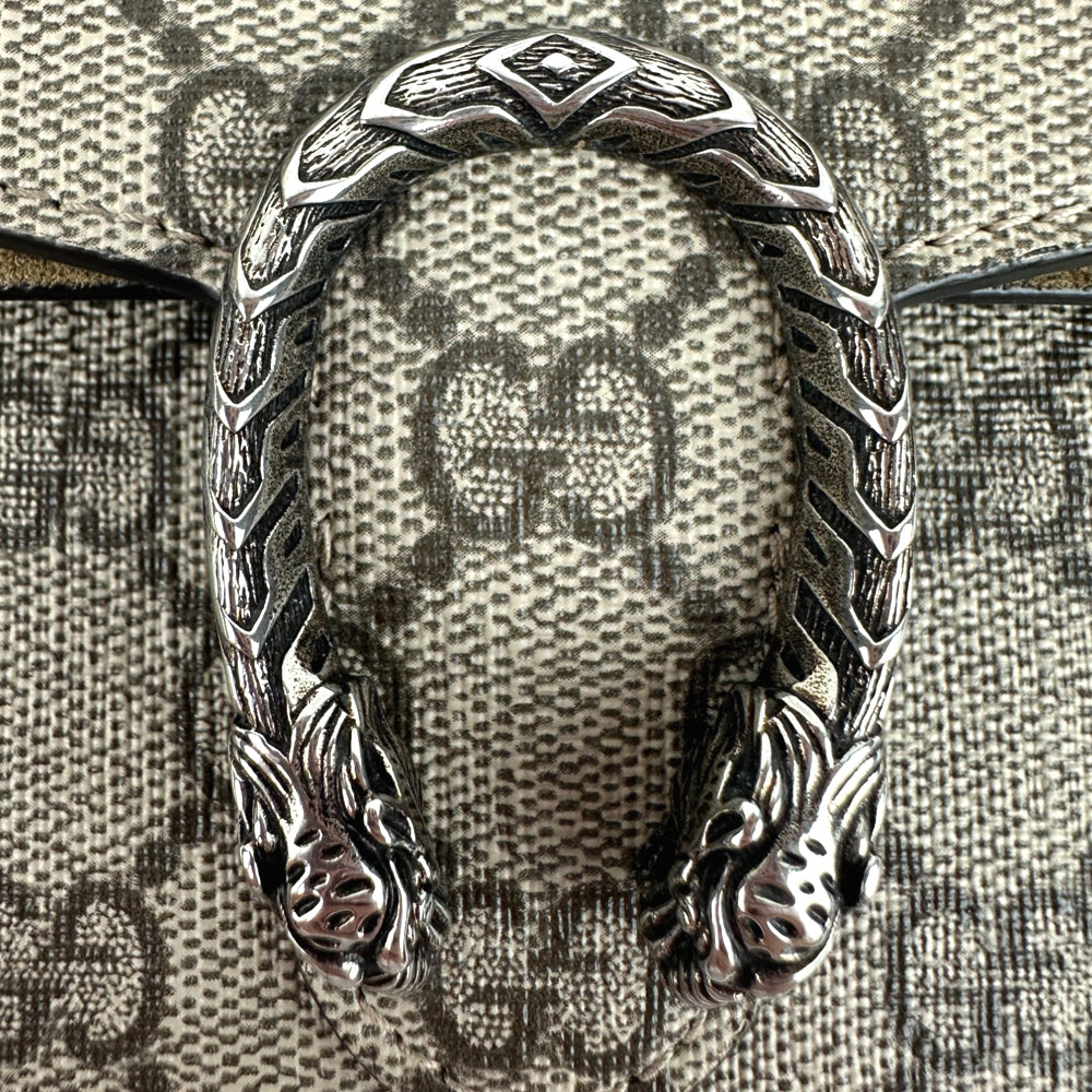 GUCCI Dionysus GG Supreme Mini Shoulder Bag LHQ668