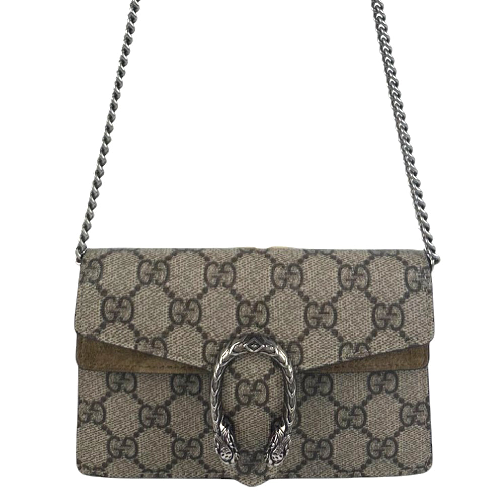 GUCCI Dionysus GG Supreme Mini Shoulder Bag LHQ668