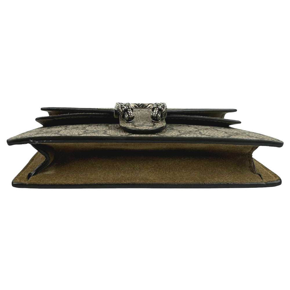 GUCCI Dionysus GG Supreme Mini Shoulder Bag LHQ668