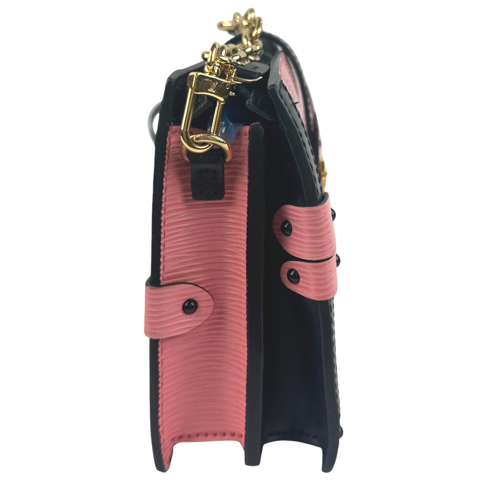 LOUIS VUITTON Epi Trunk Clutch Pink Shoulder Bag LHQ679