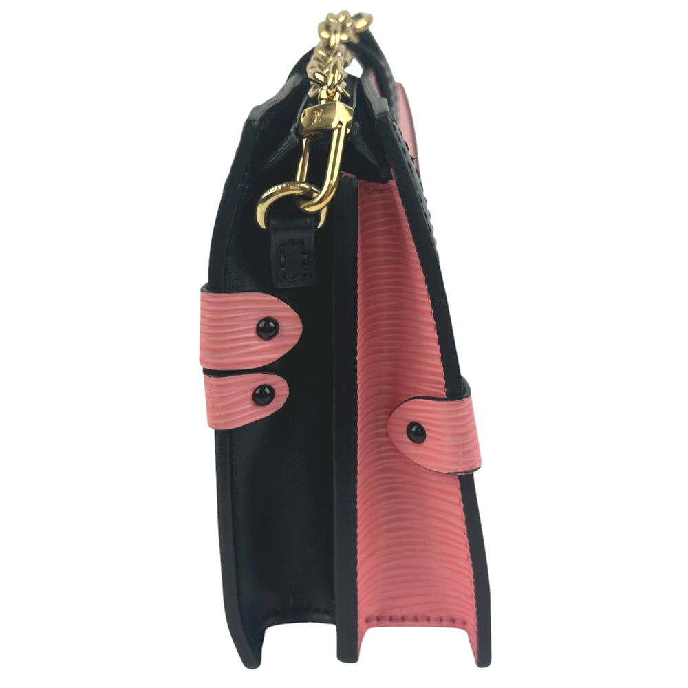 LOUIS VUITTON Epi Trunk Clutch Pink Shoulder Bag LHQ679