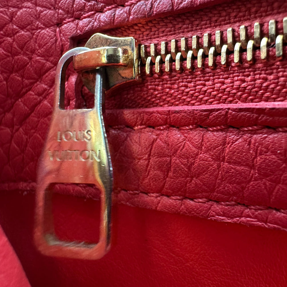 LOUIS VUITTON Capucines BB 2 Way Shoulder Bag Handbag Pink LHQ680