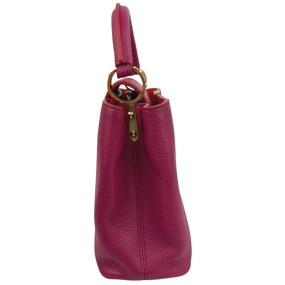 LOUIS VUITTON Capucines BB 2 Way Shoulder Bag Handbag Pink LHQ680