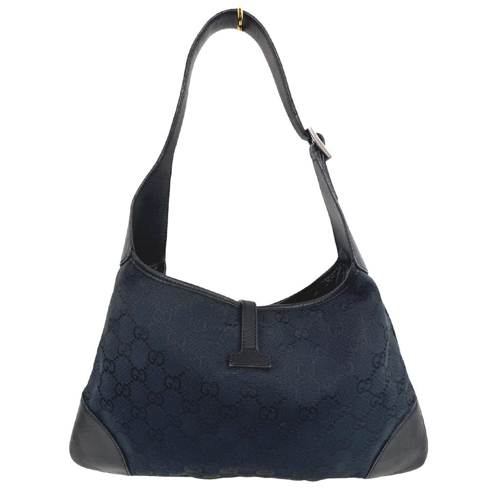 GUCCI GG Black Jackie Shoulder Bag LHQ683