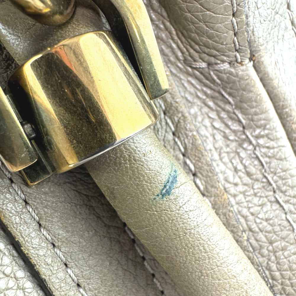 CHLOE Paraty Brown Leather Handbag LHQ687