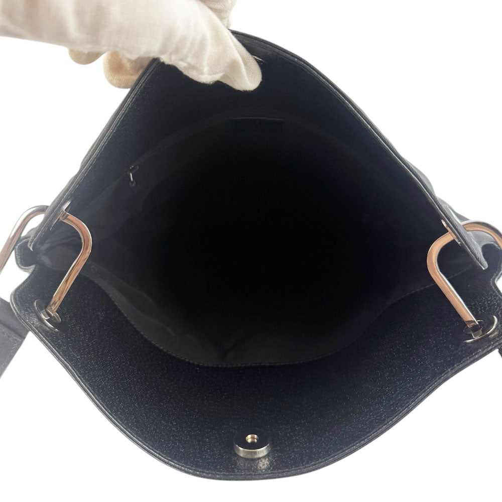 GUCCI One Black Shoulder Bag LHQ729