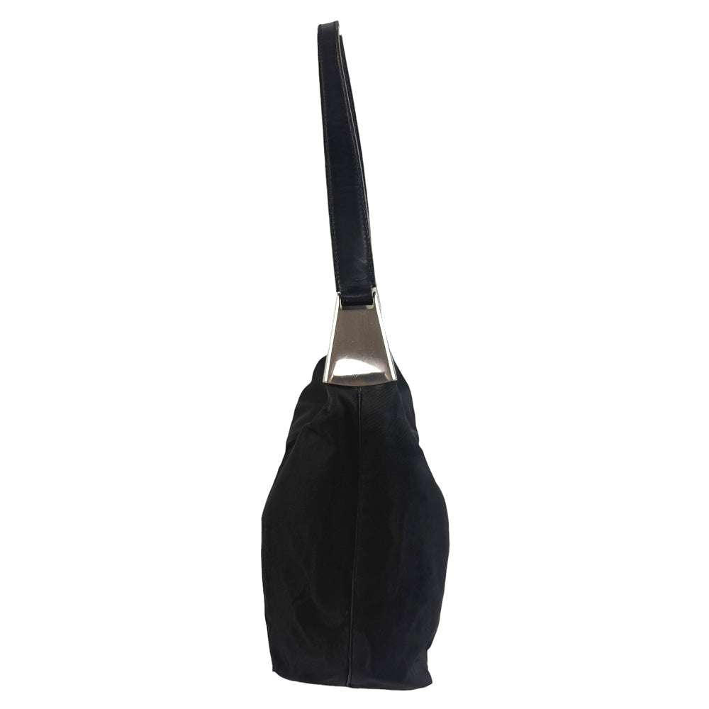 PRADA Black Nylon Shoulder Bag LHQ741