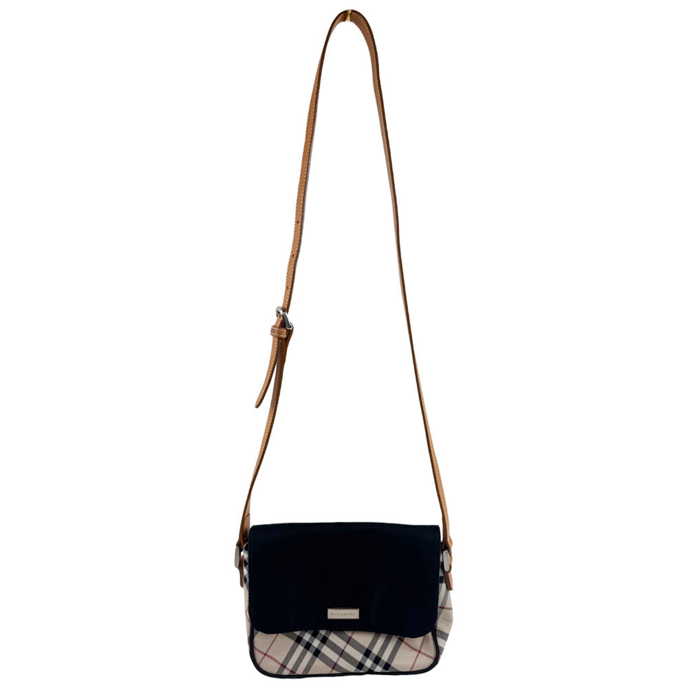 BURBERRY Nova Check Shoulder Bag LHQ746