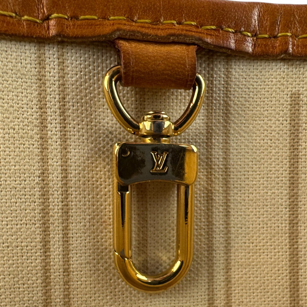 LOUIS VUITTON Neverfull PM Damier Azur Shoulder Bag LHQ760