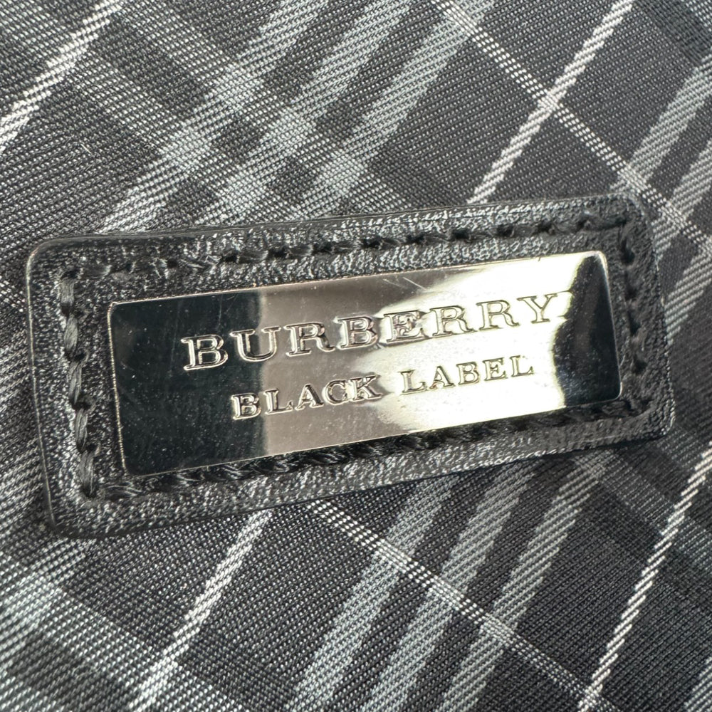 BURBERRY Black Label Black Shoulder Bag LHQ769
