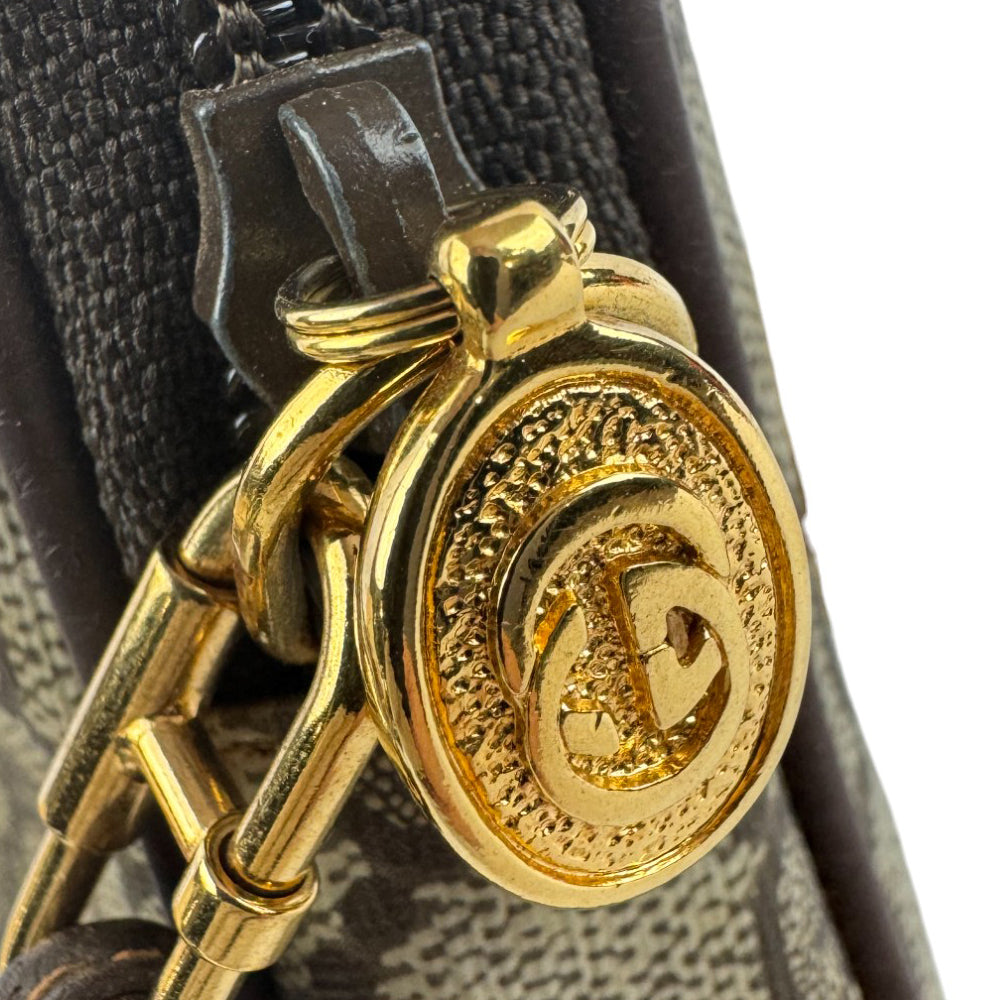 GUCCI GG Supreme Brown Canvas Shoulder Bag LHQ770