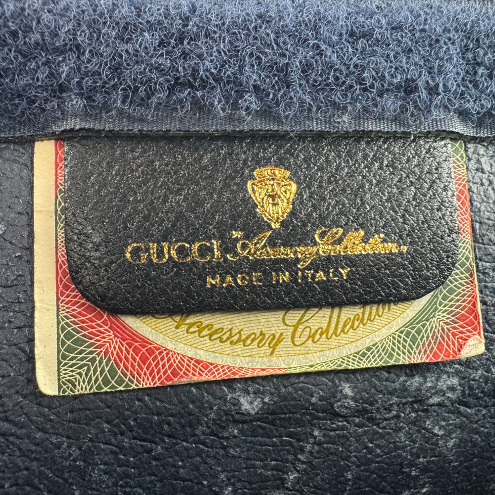 GUCCI GG Supreme Grey Large Clutch Bag LHQ771