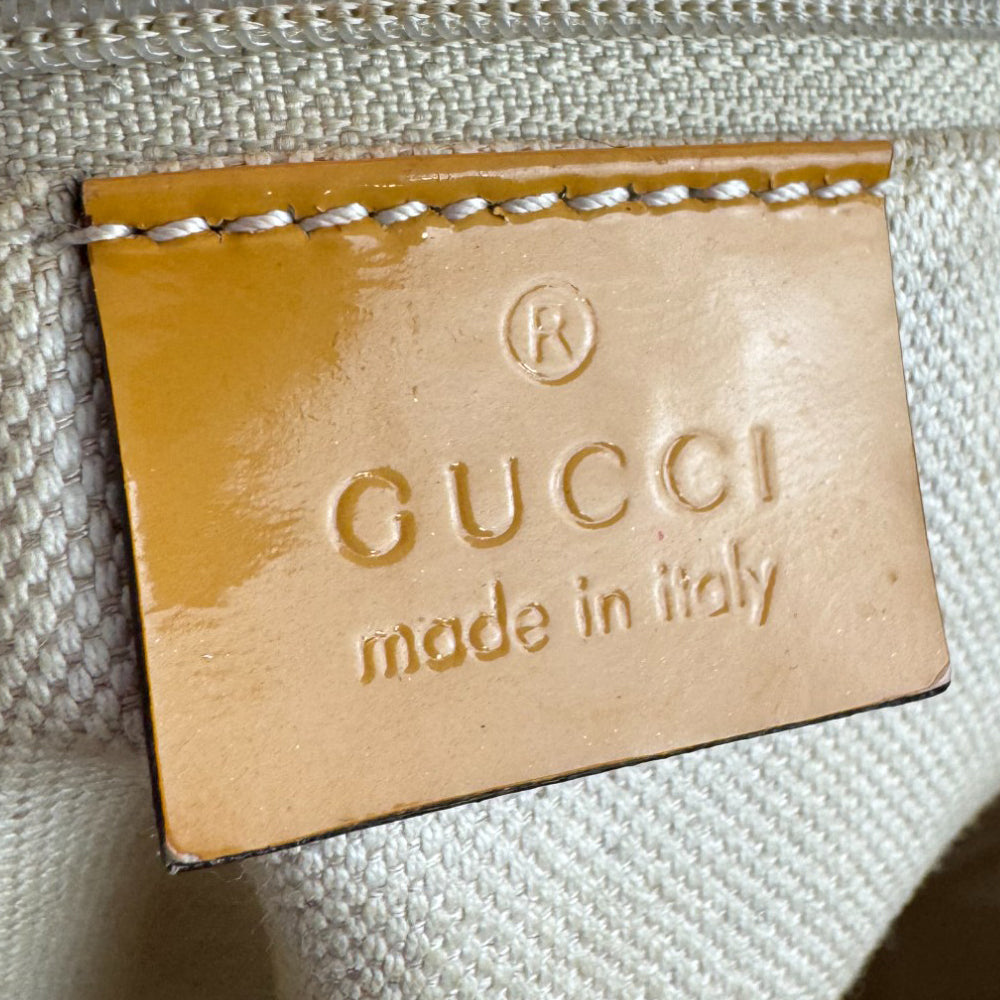 GUCCI GG Brown Canvas Jolie Tote Shoulder Bag LHQ772